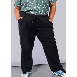 Wild Fang Everyday Drawstring Straight Pants US Women's 2X Plus